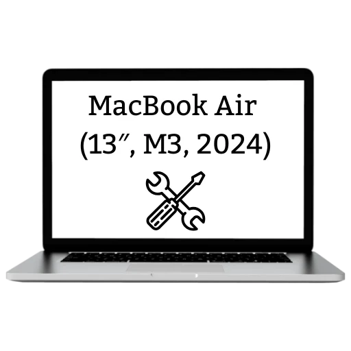 MacBook Air 13 Zoll-Inch M3 2024 Reparatur Reparatur