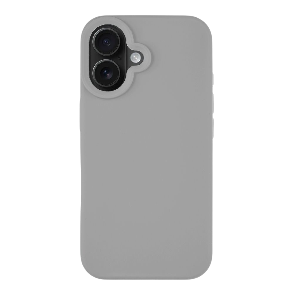Apple iPhone 16 Hülle – MagForce Velvet Smoothie, Hellgrau
