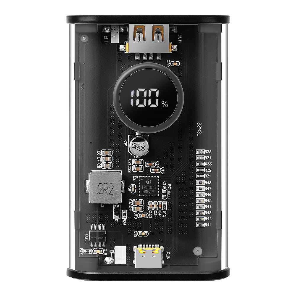 Powerbank 9.600 mAh – C4 Explosive, Schwarz – Standard