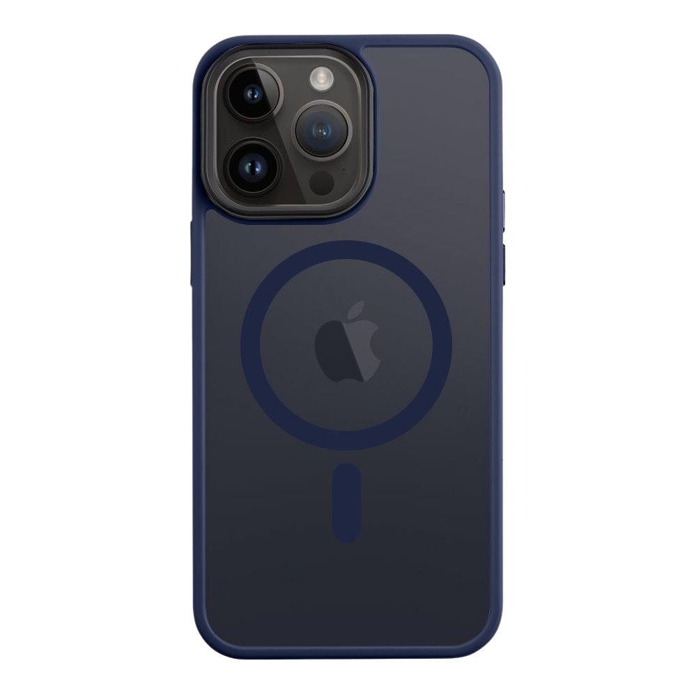 Apple iPhone 14 Pro Max Hülle – MagForce Hyperstealth, Dunkelblau – Standard