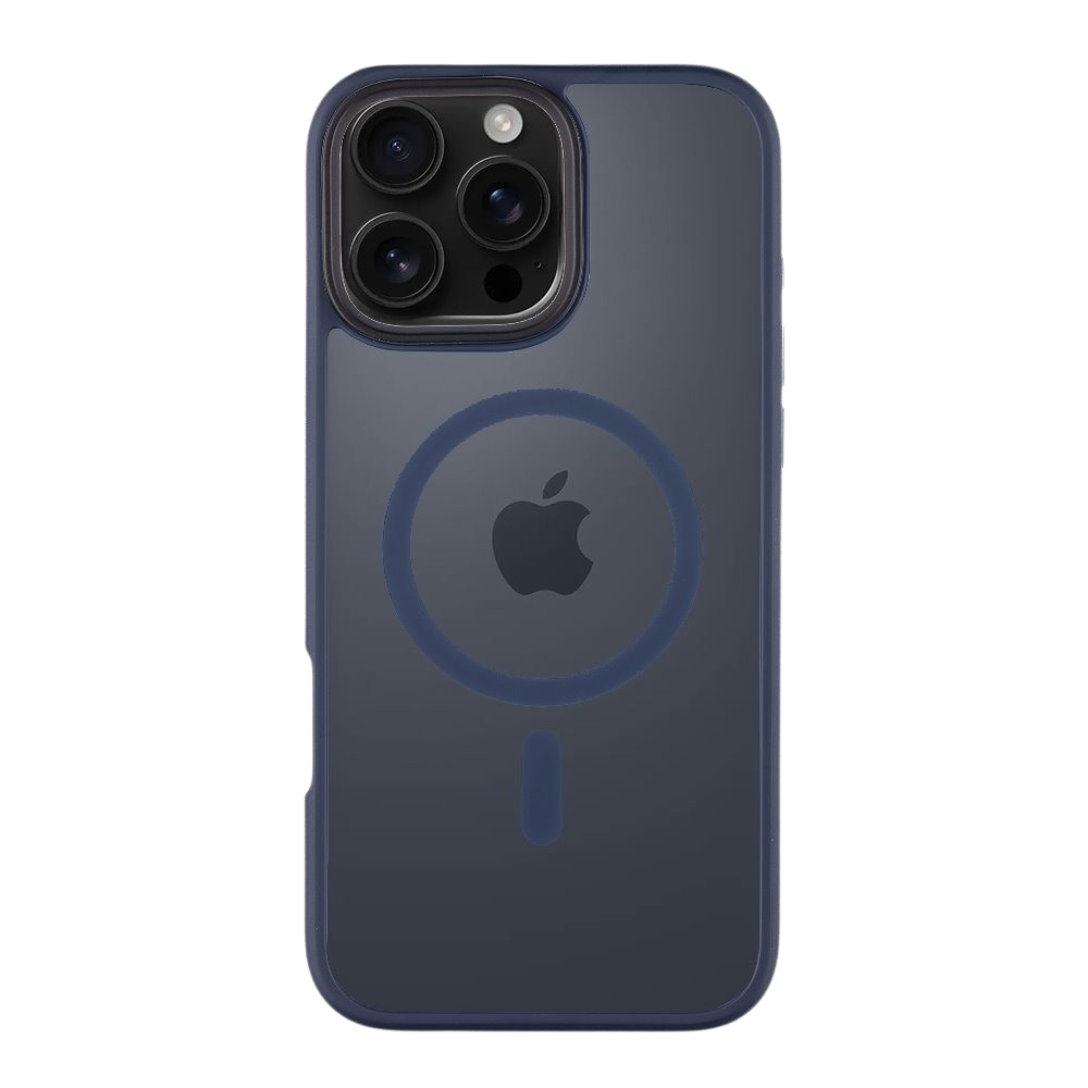 Apple iPhone 16 Pro Max Hülle – MagForce Hyperstealth, Dunkelblau – Standard