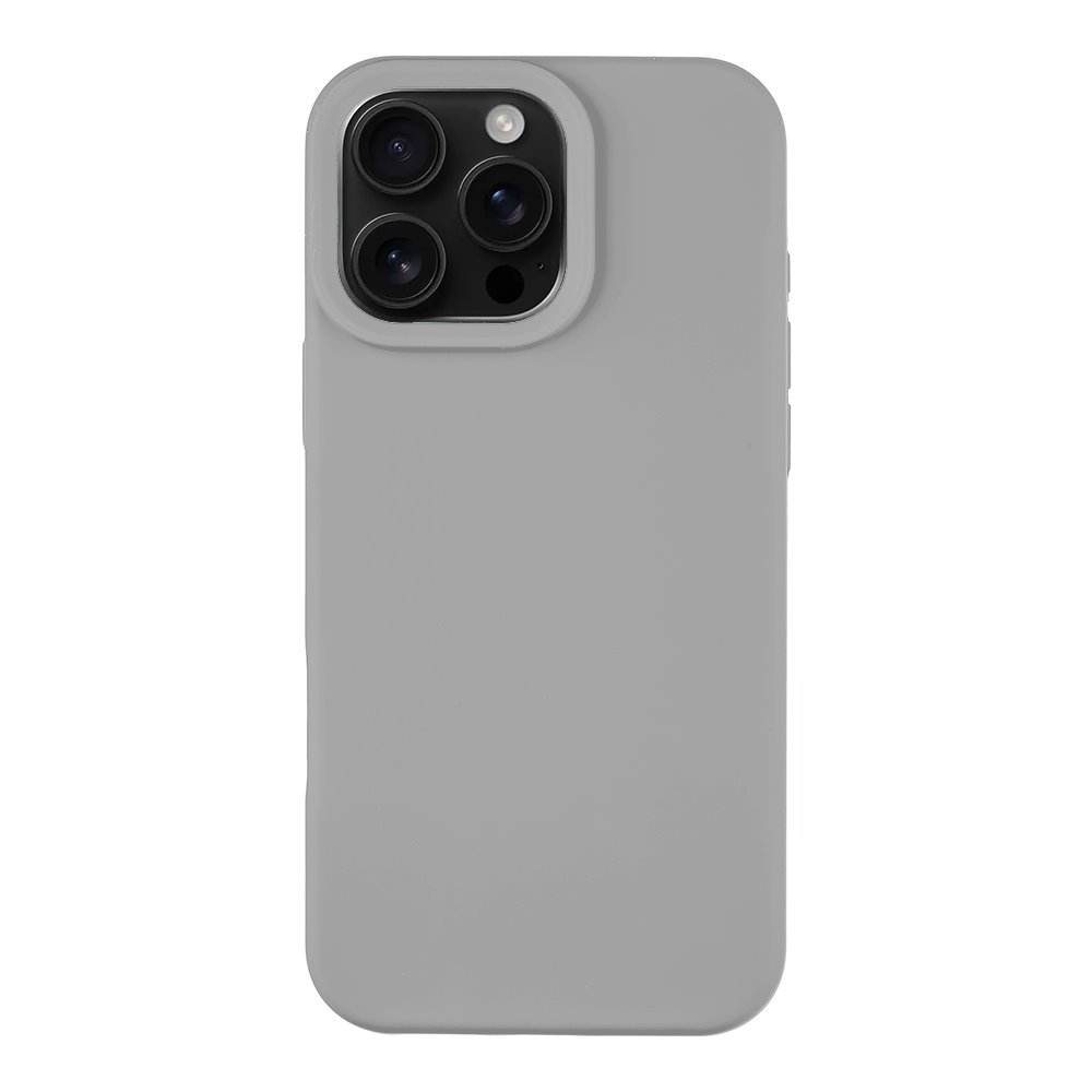 Apple iPhone 16 Pro Max Hülle – MagForce Velvet Smoothie, Hellgrau – Standard